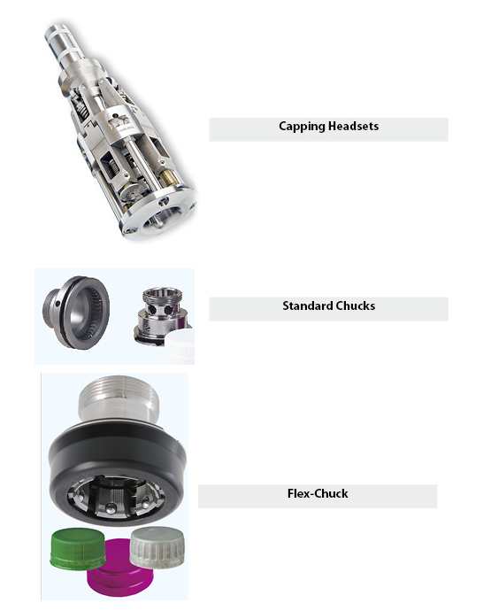 Bottle Capping Headset Capping Chucks, Bottle Capping Chuck, Capper Chucks, Bottle Capper Chucks