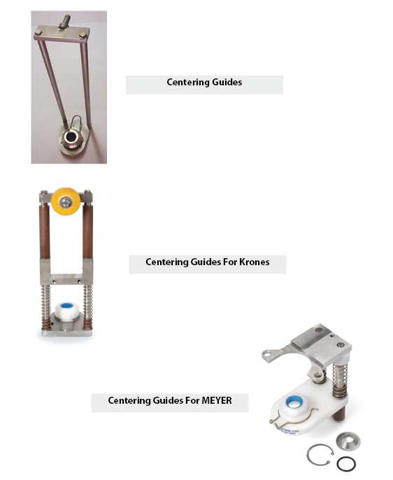 Filler Centering Guides, Filling Machine Centering Guide, Bottle Filler Centering Parts