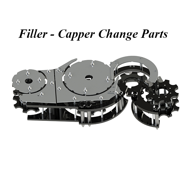 Filling Machine Star Wheels, Filler Filling Bottle Handling parts, Bottle Filler feed screws, Filler star wheels