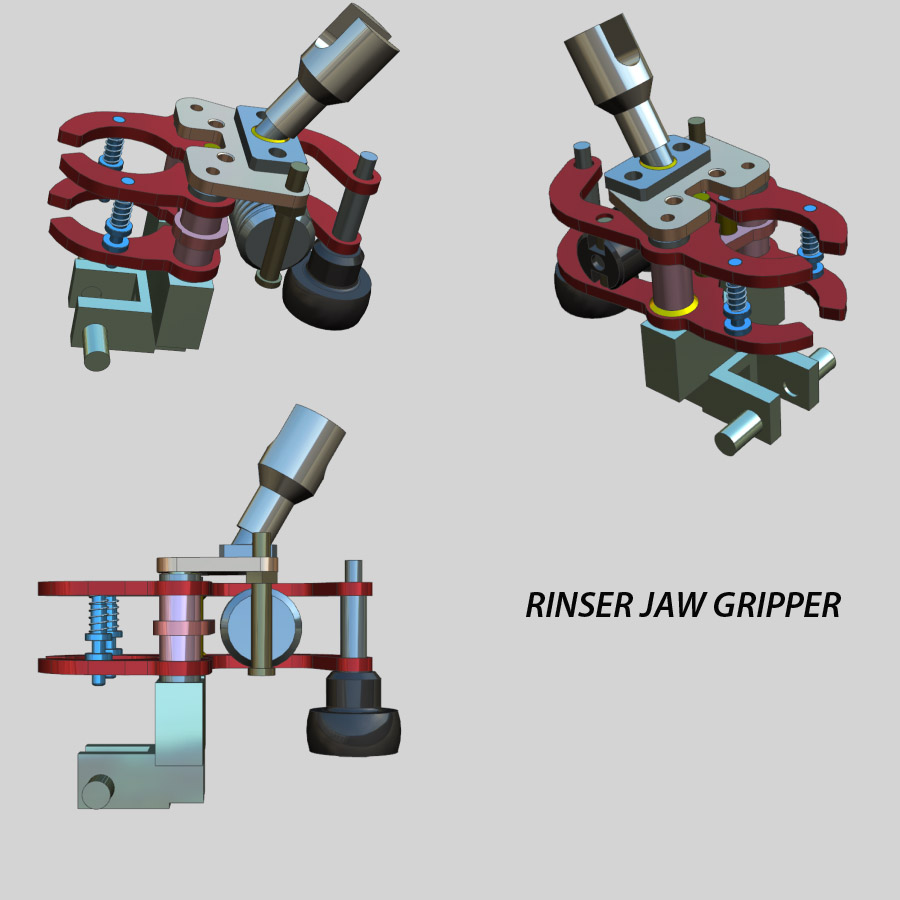 Bottle Rinser Gripper, Rinser Gripper, Bottle Rinser Gripper Head, Rinser Gripper