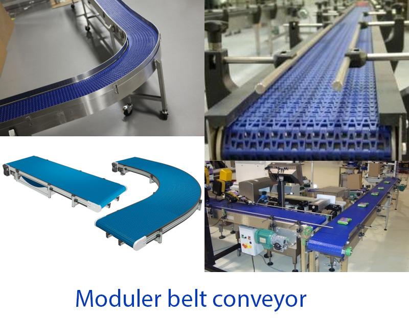 Bottling Line Modular Belt Conveyor