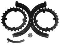 Rinser Star Wheels, Rinser Star guides , Bottle Rinser Change Parts, Bottle Rinser feed-screw, Bottle Rinser Change Parts, Rinser Change Parts