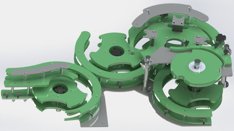 Quick Change Star Wheels Modification for Filler, Quick Change Systems for Filling Machine,Elektromag Filling machine Quick change modification and revision