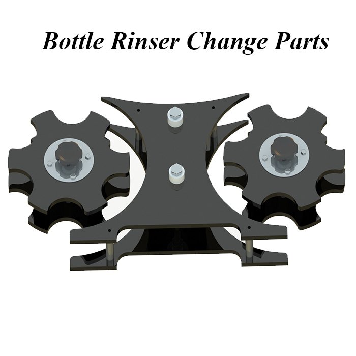Bottle Rinser Star Wheels, Rinser feed Screws, Rinser Change Parts, Rinser Bottle Handling parts, Rinser Oem Parts
