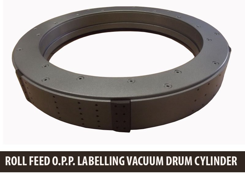 Vacuum Drum Cylinder, Roll-Fed Labeler OPP Labelling Vacuum Drum, Labeller Change Parts, Labelling vacuum drum, Labeler Vacuum Drums